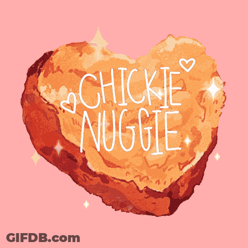 Chicken Nugget Meme Love GIF