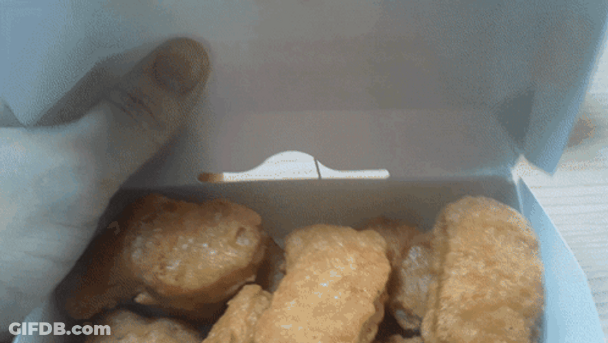 Chicken Nugget  Take Out Order GIF