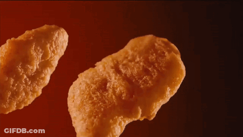 Chicken Nugget With McDonald's GIF