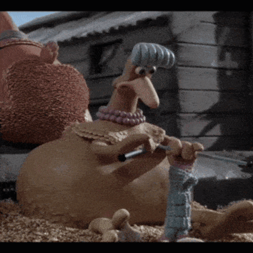 Chicken Run Suicide GIF