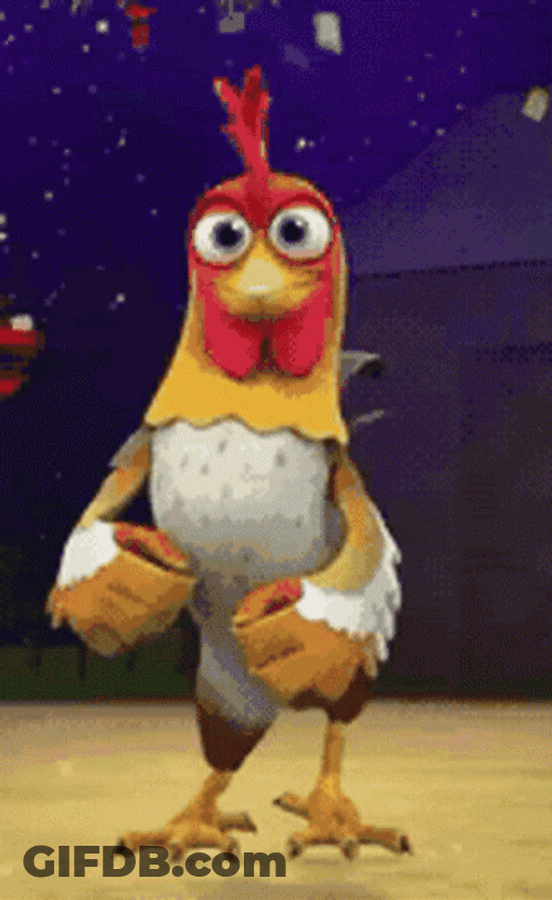 Chicken Slowly Dancing GIF