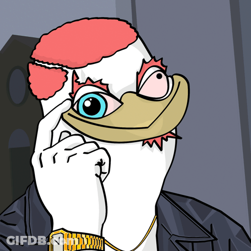 Chicken Wearing Watch Saying N GIF