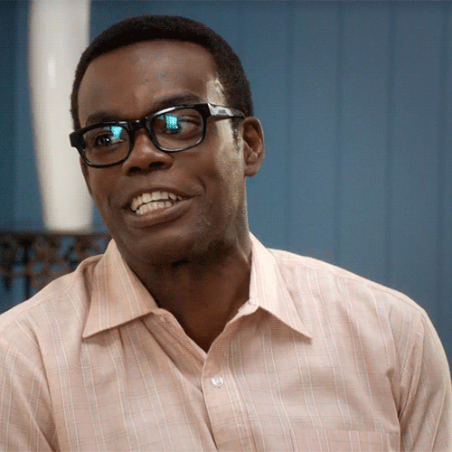 Chidi Anagonye So Excited GIF