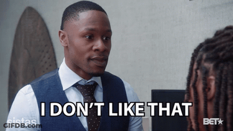 Chido Nwokocha Nope Dont Like That GIF