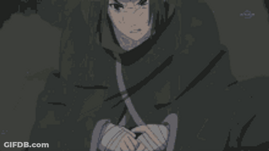 Chidori Hand Sign Anime GIF