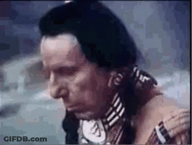 Chief Native American Tears GIF