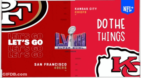 Chiefs And 49Ers Let S Go Poster GIF