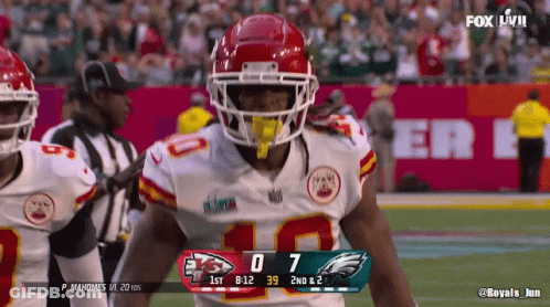Chiefs Eagles Football Game GIF