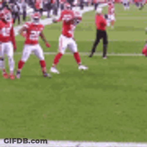 Chiefs Football Members Dancing GIF