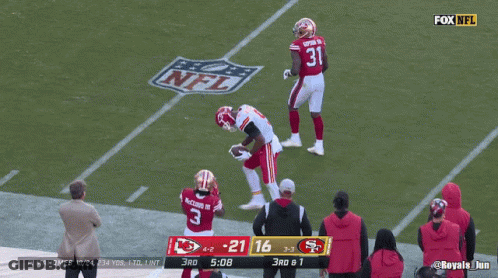 Chiefs Vs 49Ers Football Game GIF