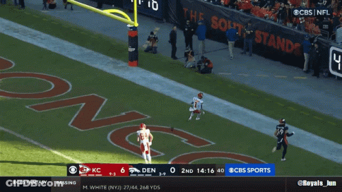 Chiefs Vs Broncos Football Game GIF