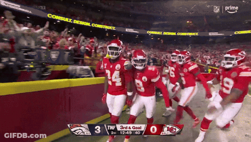 Chiefs Vs Broncos Football Game On Prime GIF