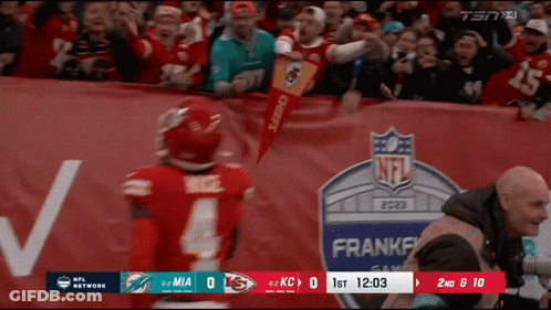 Chiefs Vs Dolphins Football Game GIF