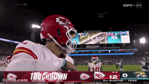 Chiefs Vs Jaguars Football Game On ESPN GIF