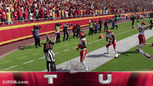 Chiefs Vs Ravens Football Game GIF