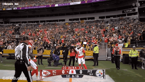 Chiefs Vs Steelers Football Game GIF