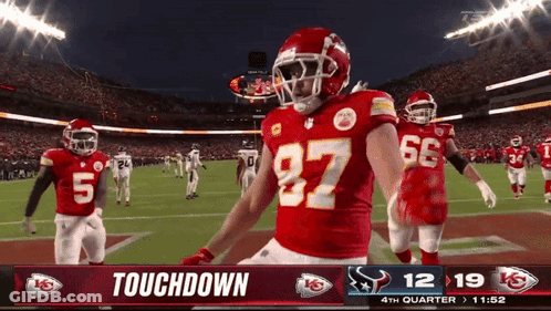 Chiefs Vs Texans Football Game GIF