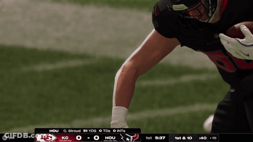 Chiefs Vs Texans Football Game GIF