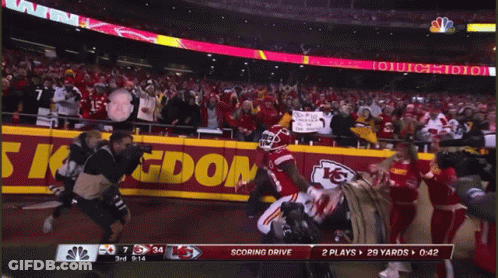 Chiefs Vs Vikings Football Game On NBC GIF