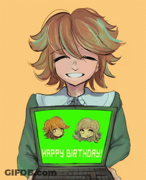 Chihiro Fujisaki Anime Happy Birthday GIF