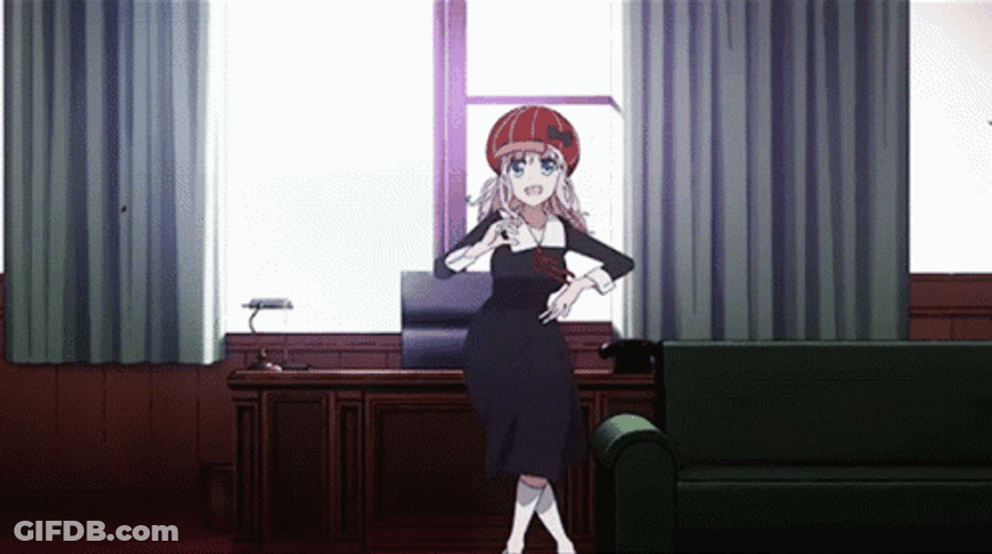 Chika Dance Anime Detective Cap GIF