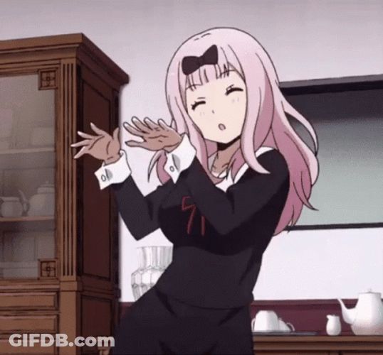 Chika Dance Singing Finger Pointing Anime GIF
