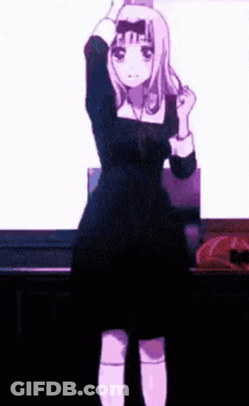Chika Fujiwaaara Zero Two Dance GIF