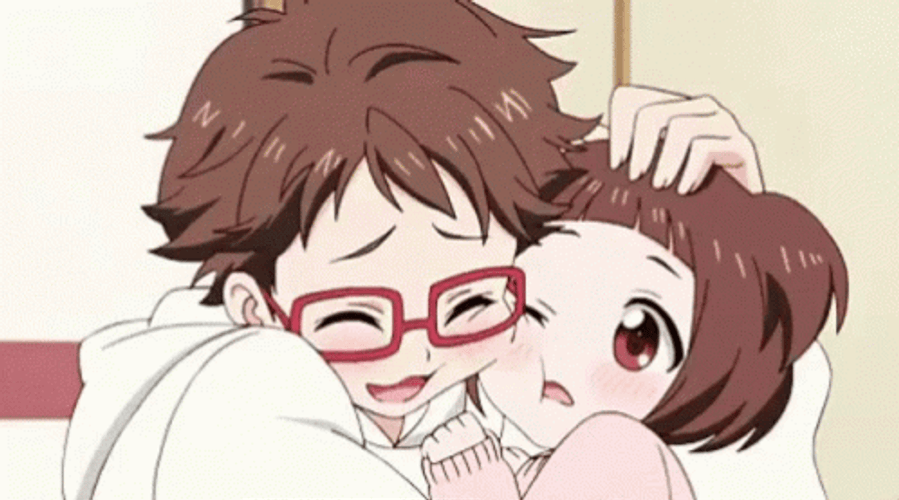Child Anime Cuddle GIF