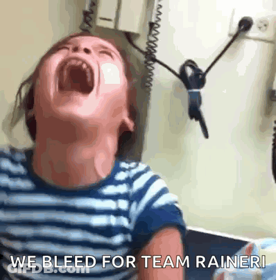 Child Crying We Bleed For Team Raineri GIF