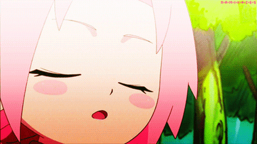 Child Sakura Anime Heart In Love GIF