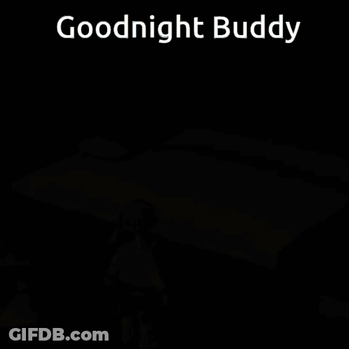 Child Saying Goodnight Buddy By Bed GIF