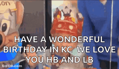 Child Wearing Crown In Front Of Chuck E Cheese Mascot GIF
