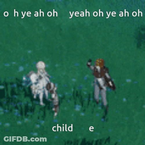 Childe Applauding Game Play GIF