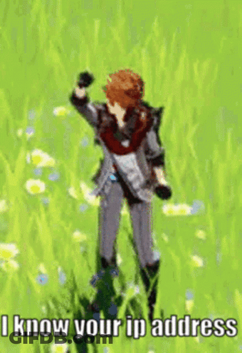 Childe Clapping I KNow Your IP Adress GIF