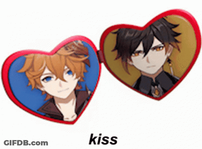 Childe Tartaglia Heart Locket GIF