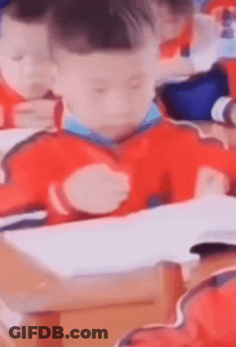Children Playing With Toys In Classroom GIF