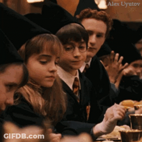 Children Sitting At Table With Alex Uyrutov GIF