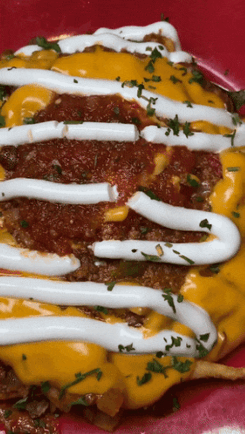 Chili Cheese Fries Food GIF
