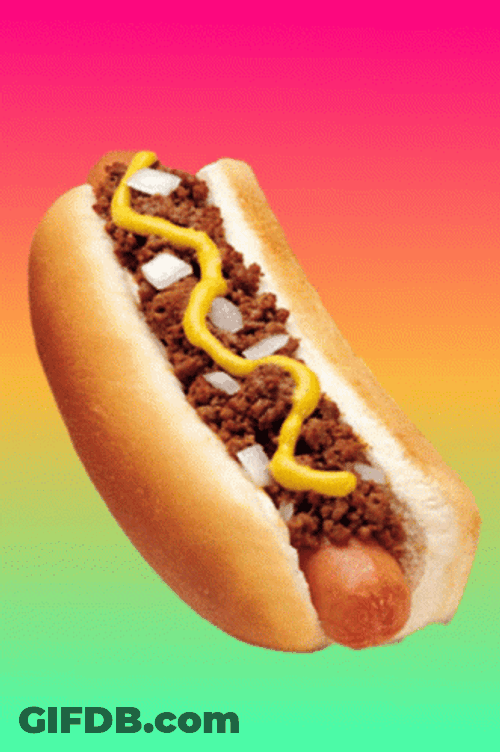 Chili Hot Dog GIF