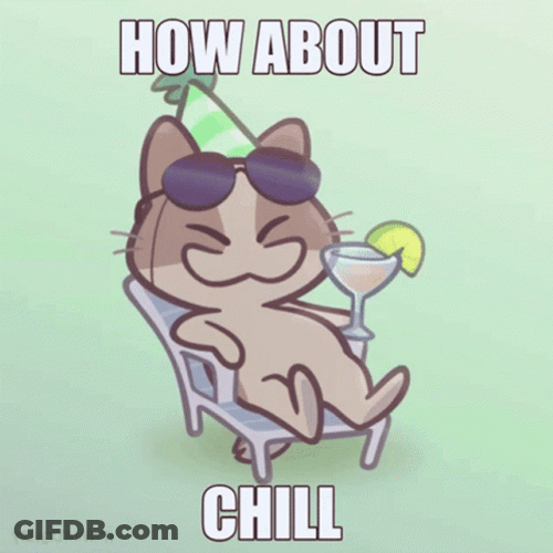 Chill Creucat Birthday Drink Beach GIF
