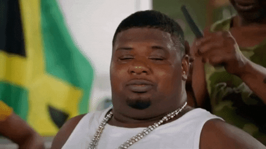 Chill Haircut Customer GIF