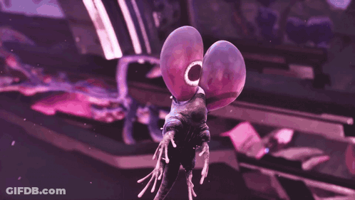 Chill In Blue Balloons On Blue Background GIF