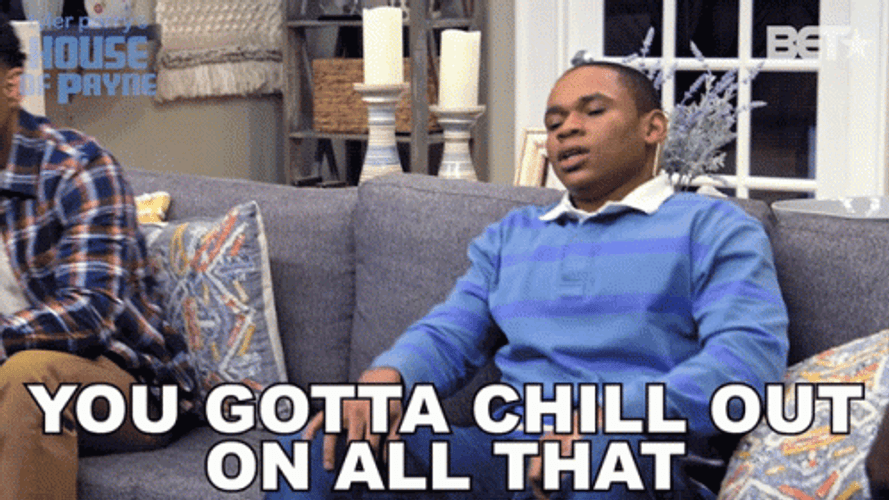 Chill Out Doc Shaw GIF