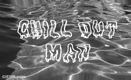 Chill Out Man Black And White Photo GIF
