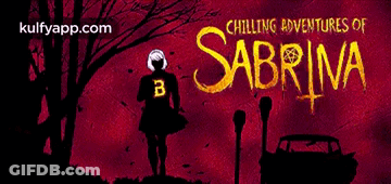 Chilling Adventures Of Sabrina Poster With Letter B GIF