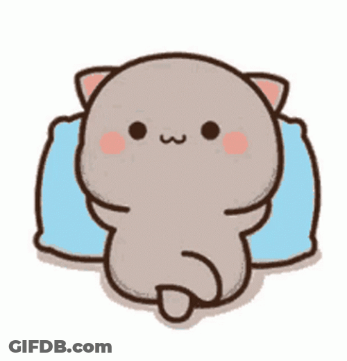 Chilling Cute Animated GIF
