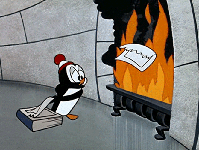 Chilly Lilly Fireplace GIF