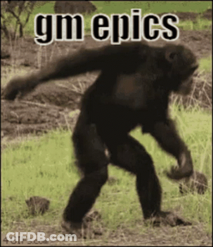Chimpanzee Dancing GM Epics GIF