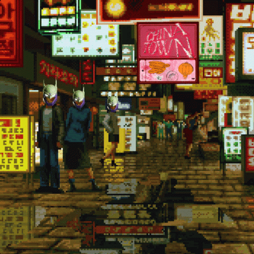 Chinatown Bat Cowls NFT Collectible GIF