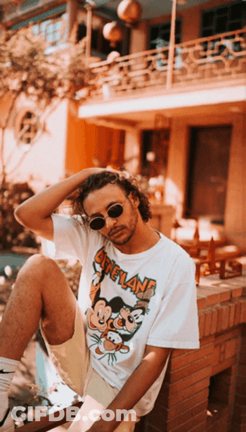 Chinatown California Kid Clever Pose GIF